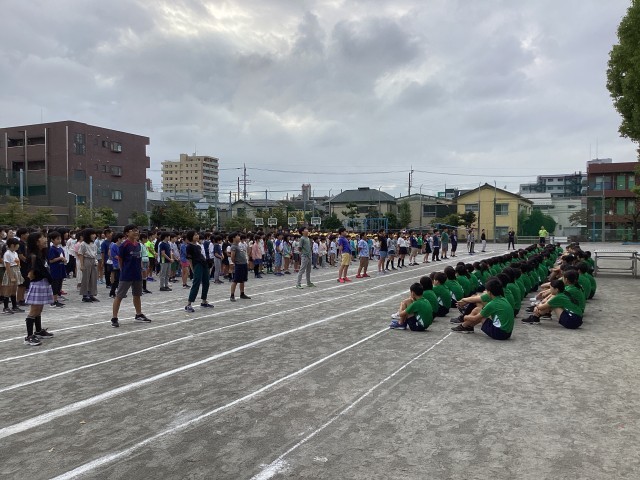 体育大会壮行会