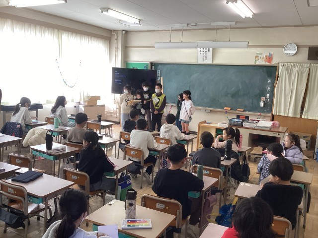 なかよし班活動の様子