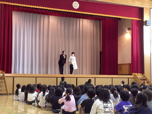 石田副校長先生