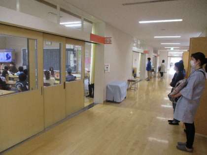 読み聞かせ見学会