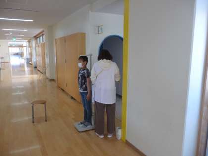 身長は伸びたかな？