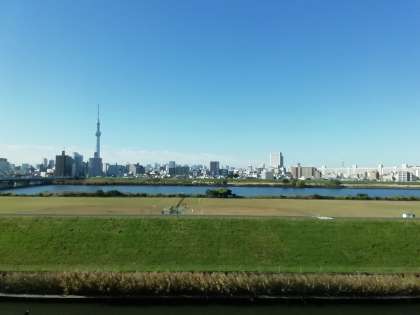 スカイツリーと富士山