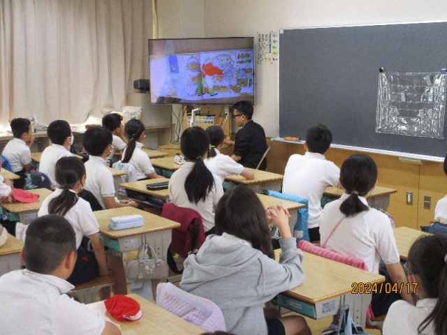 読み聞かせ見学会