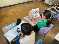 朝読書の様子
