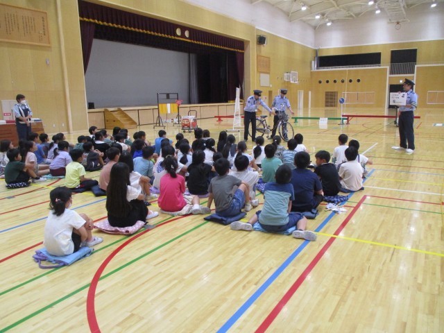 自転車運転免許教室①