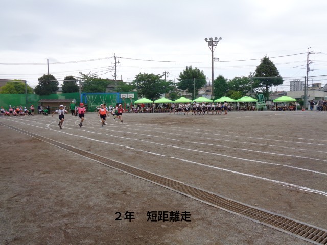 ２年　短距離走