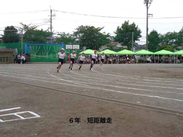 ６年　短距離走