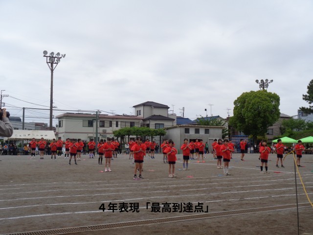 ４年表現「最高到達点」