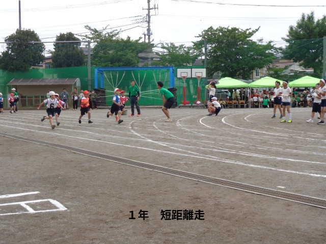 １年　短距離走
