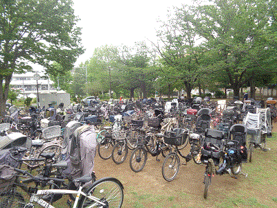 けやき公園・駐輪場