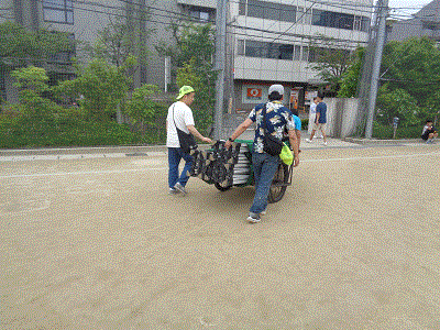 後片付け