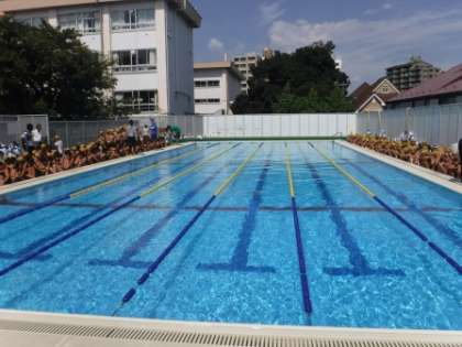 区水泳大会