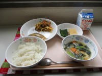 給食の写真