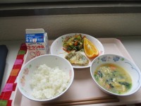 給食の写真