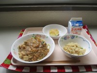 給食の写真