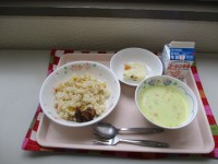 給食の写真
