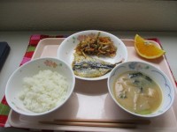 給食の写真