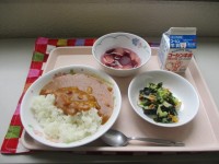 給食の写真