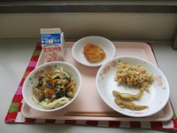 給食の写真