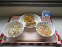 給食の写真