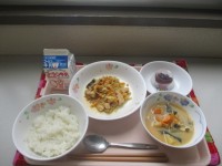 給食の写真
