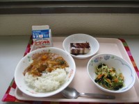 給食の写真