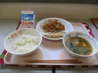 給食の写真