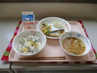 給食の写真