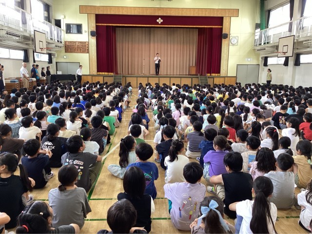 全校プール納め