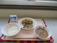 給食の写真