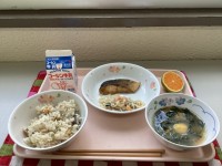 給食の写真