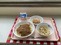 給食の写真