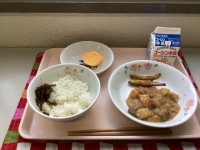 給食の写真