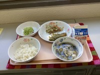 給食の写真