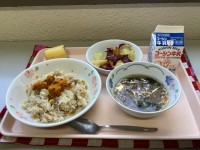給食の写真