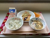給食の写真