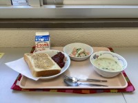 給食の写真