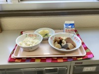 給食の写真