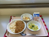 給食の写真