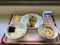 給食の写真