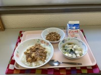 給食の写真