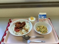 給食の写真