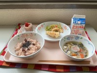 給食の写真