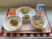給食の写真