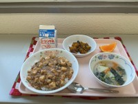 給食の写真