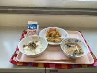 給食の写真