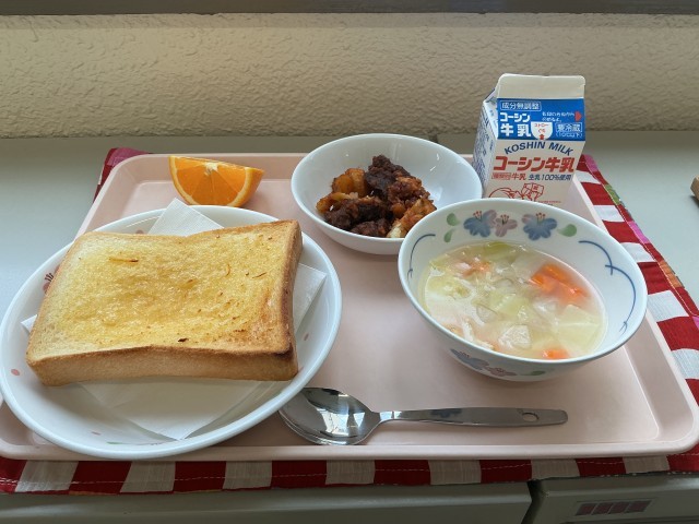 給食の写真