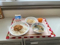 給食の写真