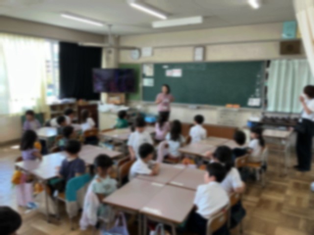 １組の学習の様子