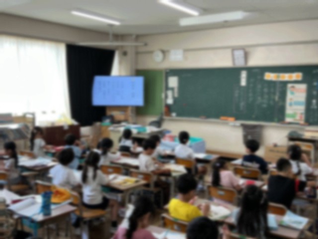 ３組の学習の様子
